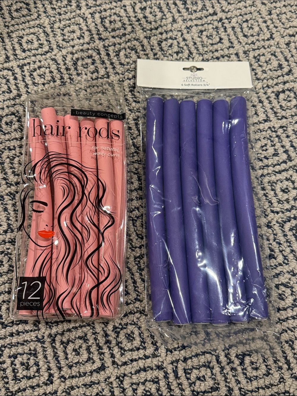 Hair Rods (Heatless Curlers)